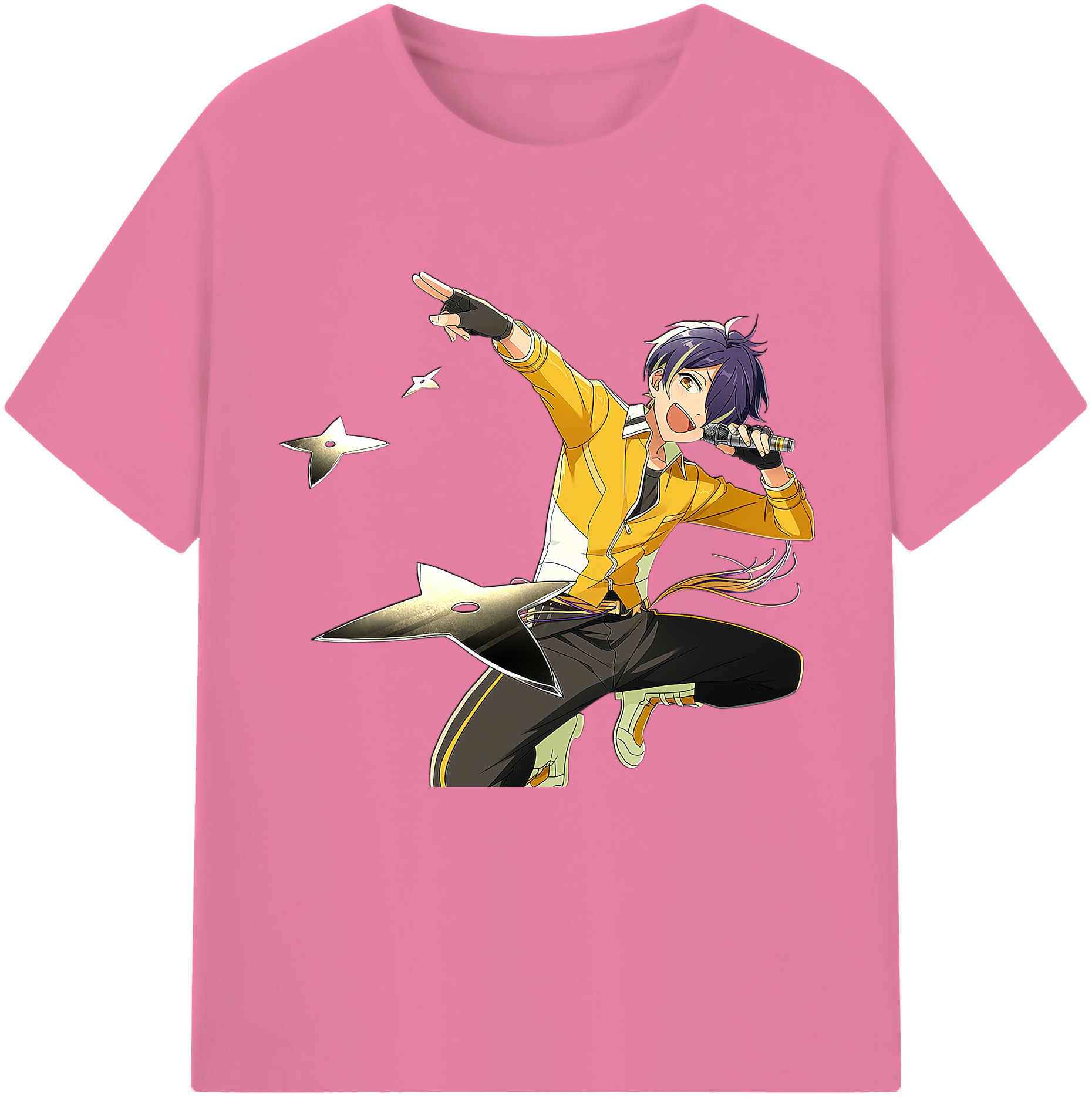 （画像用） あんさんぶるスターズ! Ensemble Stars 綿100％半袖Tシャツ（フロントプリント）